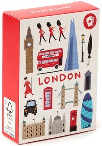 London Játékkártyák Pakli 54 db-os Játékrajongóknak És Városoknak London