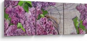 Kép - Orgona (órával) (90x30 cm)