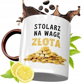 Bordó Bögre Asztalosnak Születésnapra Ajándék fényképes nyomattal