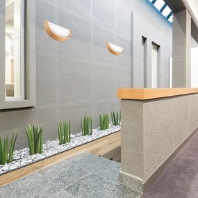 Fali lámpa OAK 1xE27/60W/230V tölgy