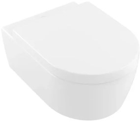 Villeroy & Boch Avento wc soft close ülőkével felakasztható villeroy&boch fehér színben fényes felülettel 5656HR01