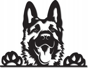 Német Juhászkutya Fali Dekoráció Áttört Kép 3D Panel Fali Dekoráció