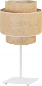 Asztali Lámpa Éjjeli Lámpabúra Boho Juta 20 CM