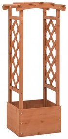 fenyőfa rácsos ültető boltívvel 49 x 39 x 117 cm
