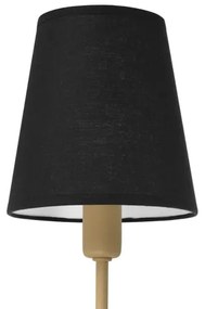 MADELA rúd csillár 5xE14/40W/230V fekete/bézs