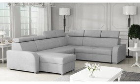 Sarokkanapé U Lyseri 2rR2pLC (szürke) (tárolóhellyel). 1104923