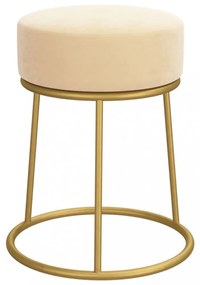 barackszínű kerek bársonyülőke