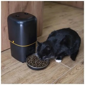 Automata etető 4 l/5V/3xD fekete Wi-Fi