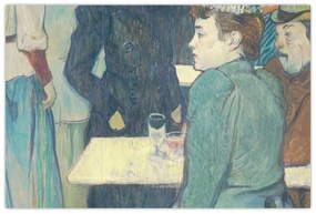 Kép - Henri de Toulouse-Lautrec, A Corner of the Moulin de la Galette, reprodukciók (90x60 cm)