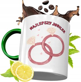 Zöld Bögre Ékszerésznek Születésnapi Ajándék fényképes nyomtatással