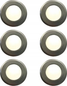 31, Süllyesztett Halogén Lámpa 6db (szett) 3,7cm Nordlux
