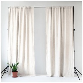 Fehér függöny 140x170 cm Night Time – Linen Tales