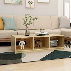 Tömör fenyőfa dohányzóasztal 110 x 50 x 34 cm