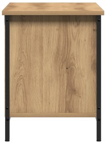 TV állvány Tölgyfa MDF, Fém 102 x 35 x 45 cm TV állvány