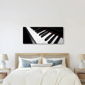 Zongora billentyű képe (120x50 cm)