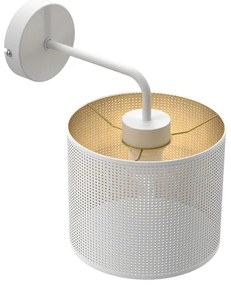Fali lámpa LOFT SHADE 1xE27/60W/230V fehér/arany