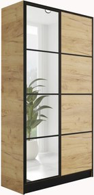 Eden 2D Gardróbszekrény 104,8cm, Arany Tölgy