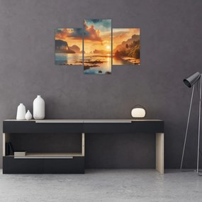 Kép - Kilátás a partról (90x60 cm)