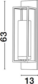 Fali Lámpa Arany JULIET NOVA LUCE 9035974