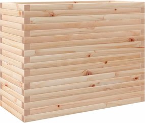 vidaXL tömör fenyőfa kerti virágtartó 90 x 40 x 68,5 cm