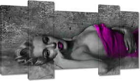Festmények 120x65 Rózsaszín Marilyn Monroe