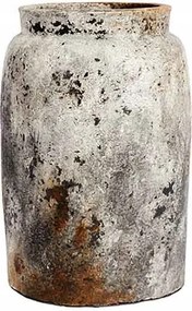 Muubs Echo Terrakotta Dekorációs Váza 40 cm Rozsdaszürke