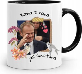 Bögre Fekete Donald Tusk Po Platform Ajándék