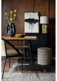 Barna buklé puff Fern – Dutchbone