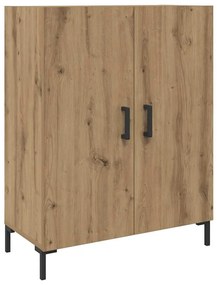 Magasfiú kézműves tölgy 69.5 x 34 x 180 cm Faanyag
