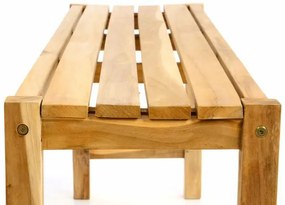 DIVERO Kerti bútor készlet 135 cm tíkfa