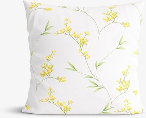 Goldea díszpárnahuzat - mimózavirágok 40 x 40 cm