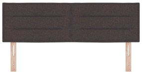 Fejtámla Vonal Design Sötétbarna 160 cm Szövet