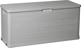 WOODYS Kerti műanyag tárolódoboz 280 L világosszürke