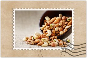 Poszterek 90x60 Szárított dió tál