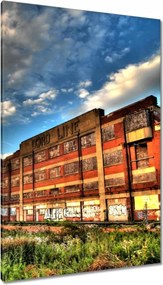 Vászonkép 80x120 Felhők az épületek felett