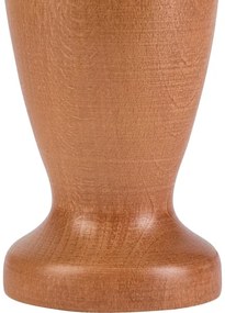 Asztali lámpa AMFORA 1xE27/60W/230V barna/bükkfa