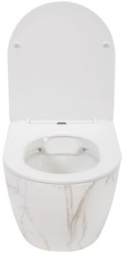 WC csésze Rea Carlos Slim Rimless Aiax Shiny