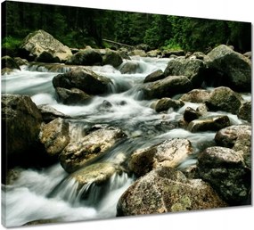 Vászonkép 50x40 Tátra Lengyel hegyek Kilátás