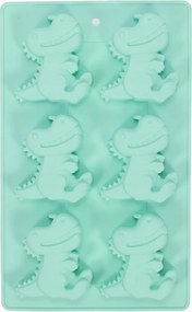 Dinoszaurusz Forma Zöld Sütéshez 27,5 x 16,5 CM Kekszekhez Gyerekeknek