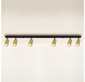 Brilagi - Spotlámpa SELE GOLDEN 6xGU10/30W/230V fekete/arany