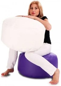 Babzsák Klasszikus lila 50L eco-bőr TiaHome