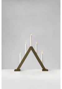 Markslöjd 706224 - karácsonyi gyertyatartó ARIELE 5xE10/3W/230V fenyő/barna