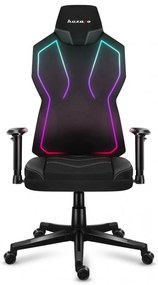 Gamer szék ergonomikus kényelmes , játékszék, fekvőtámasz RGB , fekete.