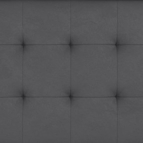 Szürke bőrutánzat kinyitható kanapé 191 cm Maine – Støraa