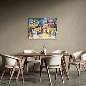 Kép - esős este (70x50 cm)