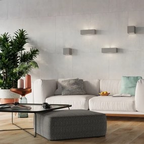 Sollux SL.0871 - LEO fali lámpa 1xE27/60W/230V szürke