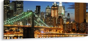Kép - Híd New Yorkkal (120x50 cm)