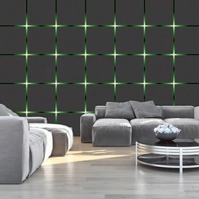 Fotótapéta - Zöld rács (152,5x104 cm)
