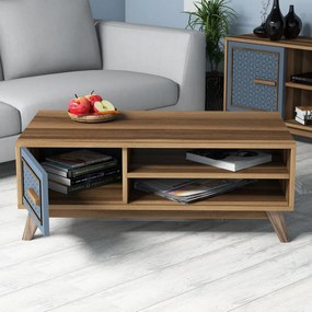 Ayla - Walnut, Blue