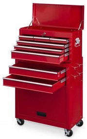 Kreator szerszámos kocsi, szétszedhető 6 fiókos KRT653002
